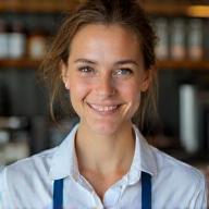 Portrait of Sophie, Barista at Southern Shores Café
