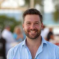 Portrait of James, Catering Manager at Southern Shores Café