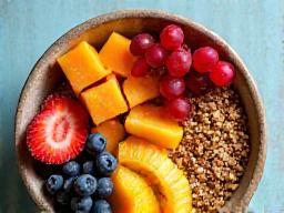 Oceanview Bowl with fresh fruit and granola
